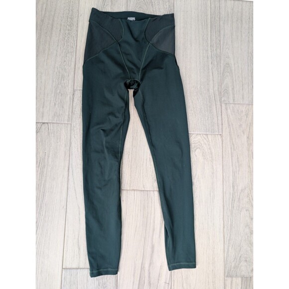 Savage X Fenty SkyHi Leggings Full Length Green Women’s Size S 4-6 High Rise 194 - Picture 2 of 7